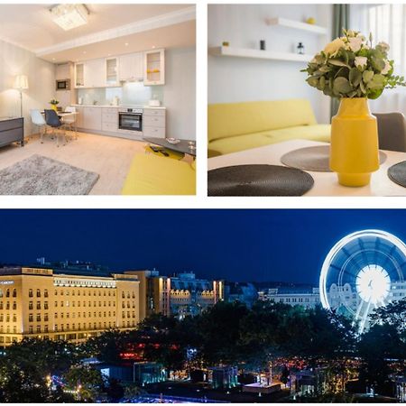 Big Wheel Panoramica Apartment Budapest Bagian luar foto