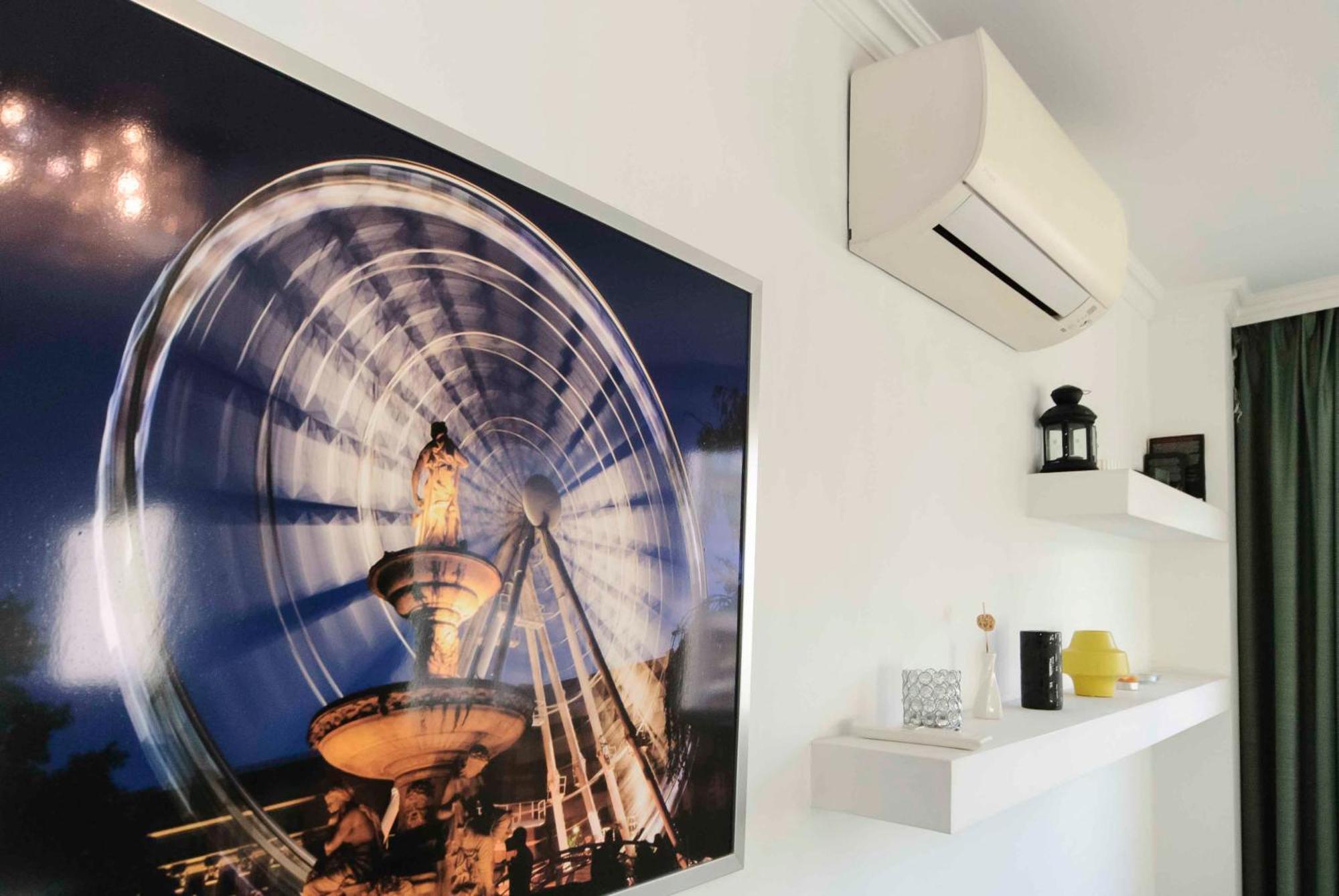 Big Wheel Panoramica Apartment Budapest Bagian luar foto